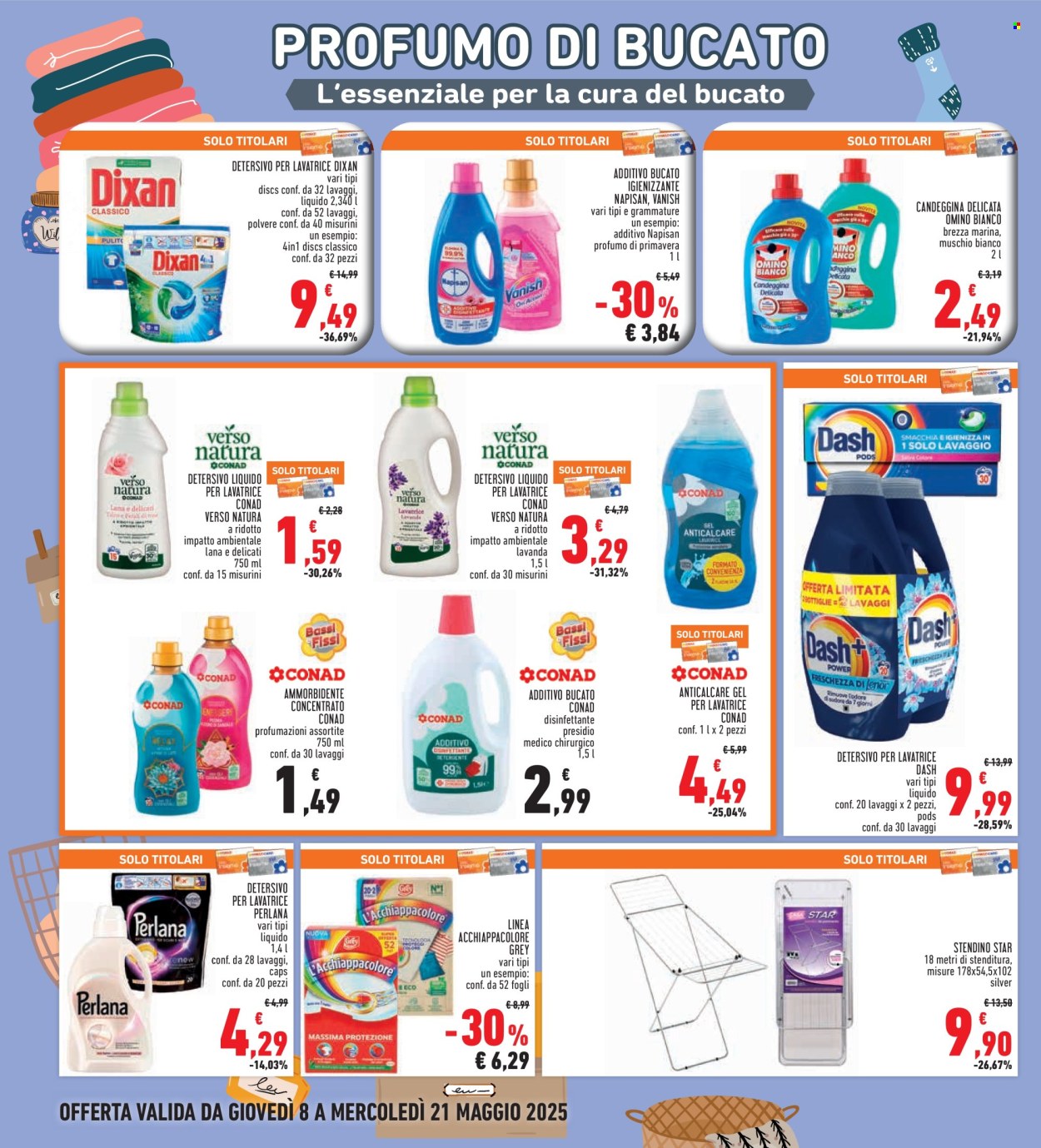 Volantino Conad - 8/5/2025 - 21/5/2025. Pagina 1