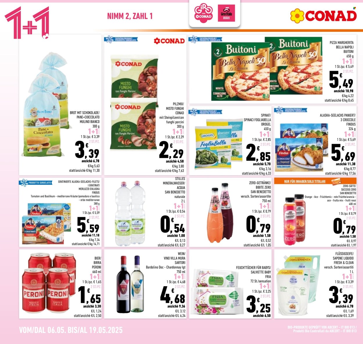Volantino Conad - 6/5/2025 - 19/5/2025. Pagina 1