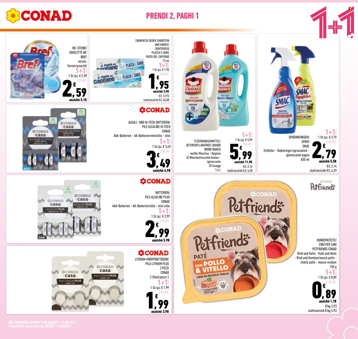 Volantino Conad - 6/5/2025 - 19/5/2025. Pagina 1