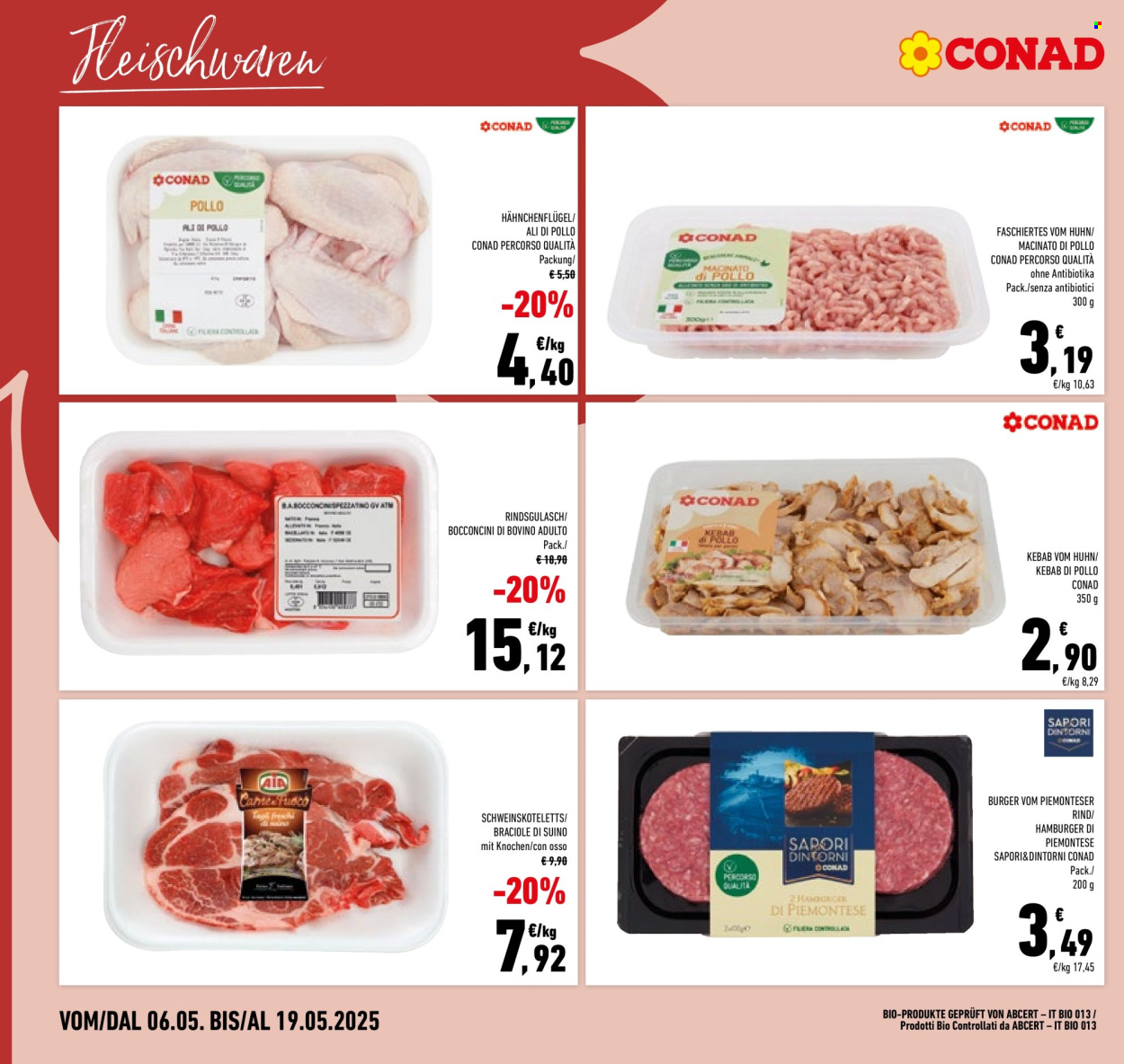 Volantino Conad - 6/5/2025 - 19/5/2025. Pagina 1