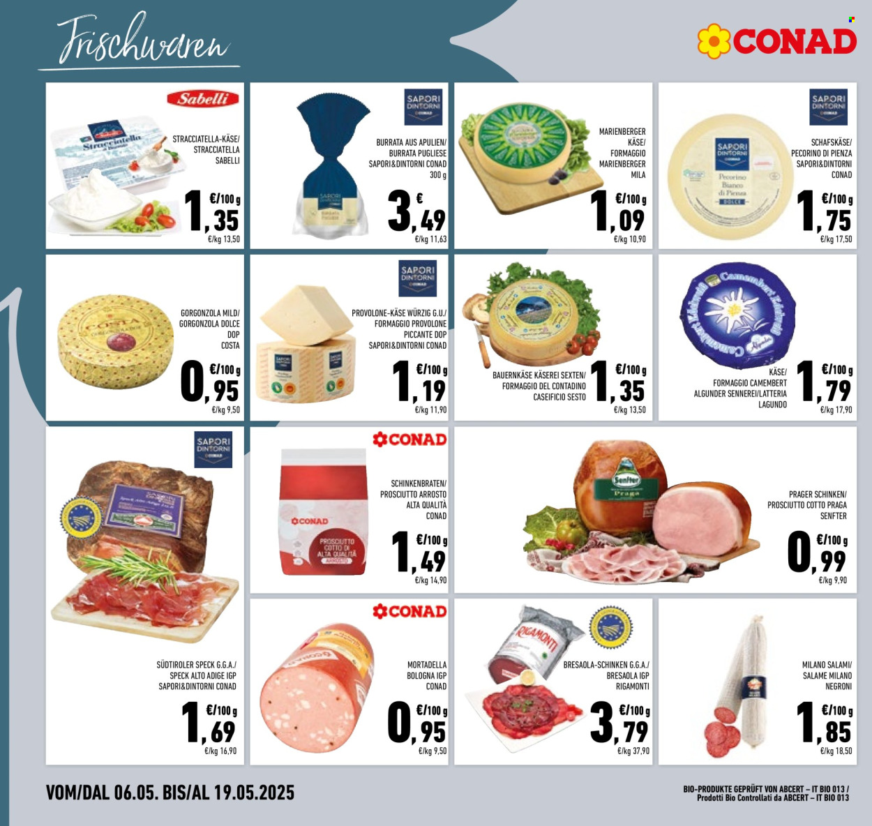 Volantino Conad - 6/5/2025 - 19/5/2025. Pagina 1