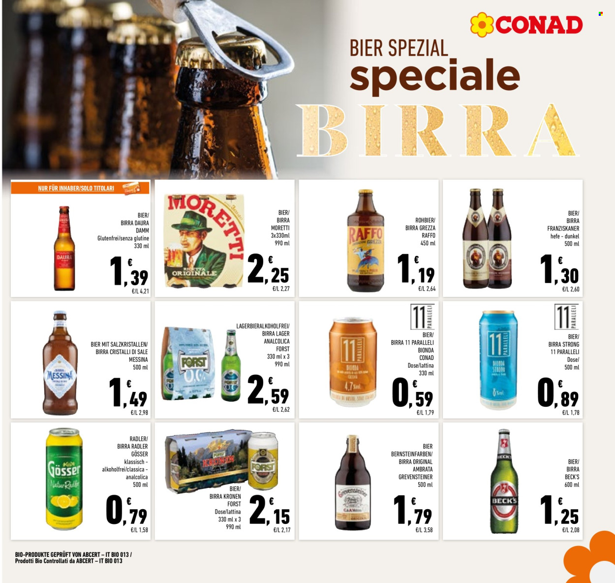 Volantino Conad - 6/5/2025 - 19/5/2025. Pagina 1