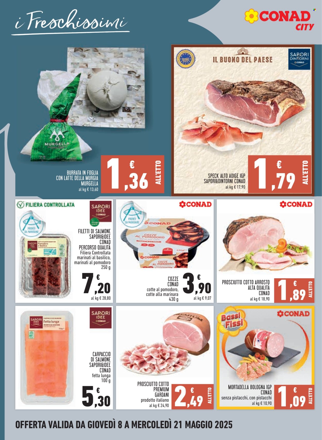 Volantino Conad - 8/5/2025 - 21/5/2025. Pagina 1