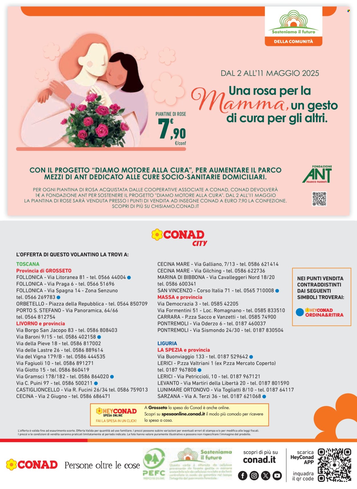 Volantino Conad - 8/5/2025 - 21/5/2025. Pagina 1