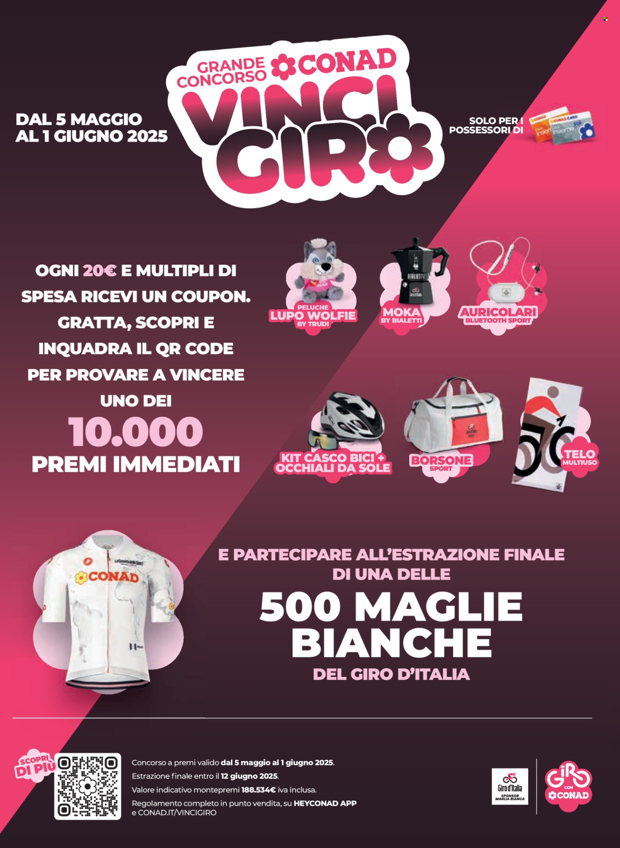 Volantino Conad - 8/5/2025 - 21/5/2025. Pagina 1