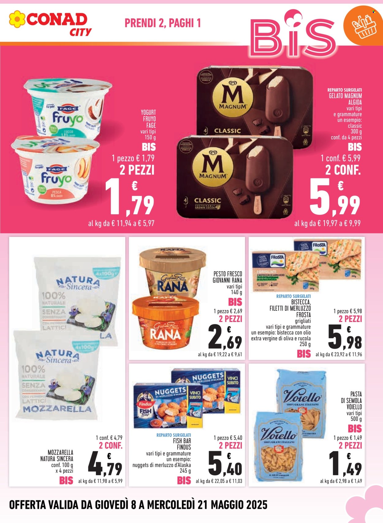 Volantino Conad - 8/5/2025 - 21/5/2025. Pagina 1