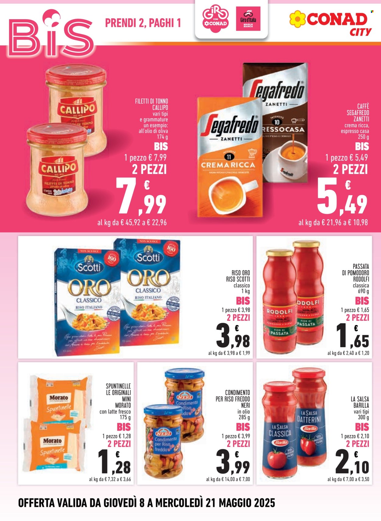 Volantino Conad - 8/5/2025 - 21/5/2025. Pagina 1