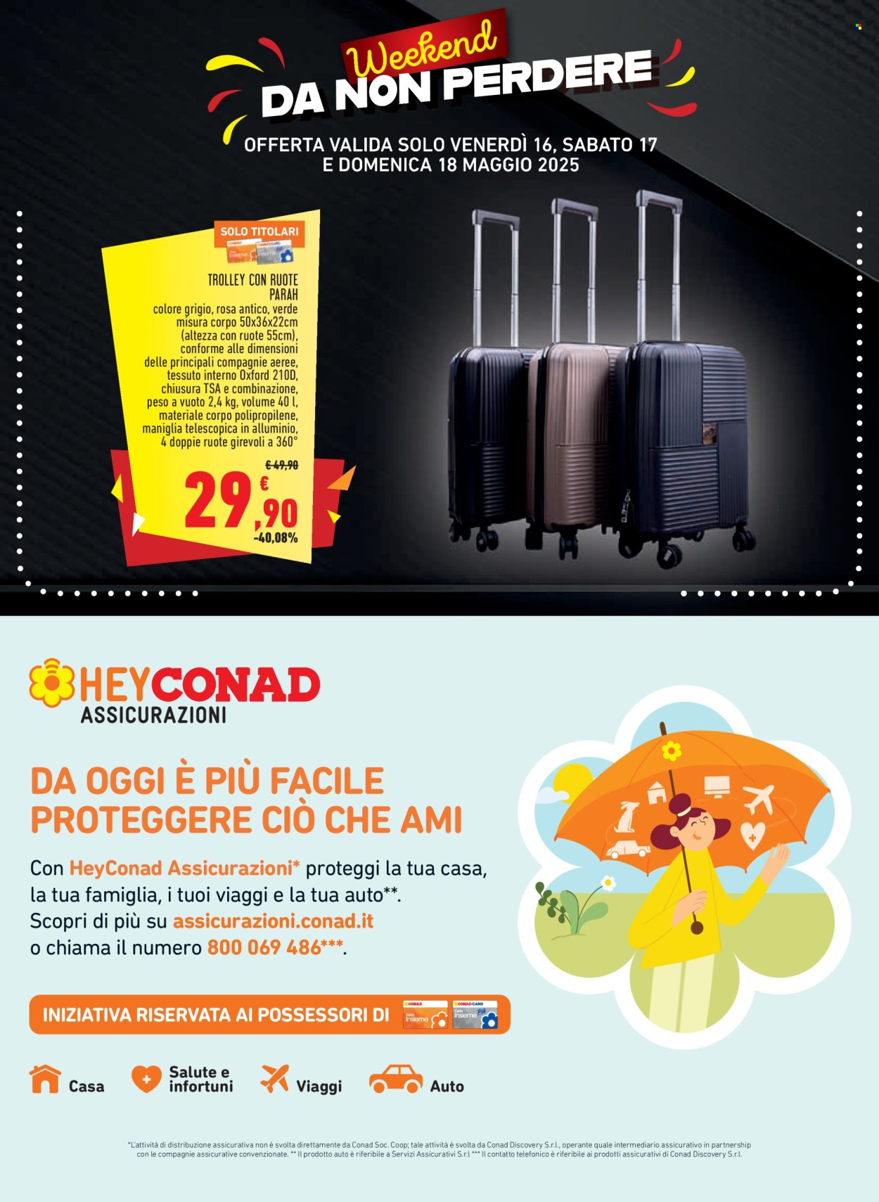 Volantino Conad - 8/5/2025 - 21/5/2025. Pagina 1
