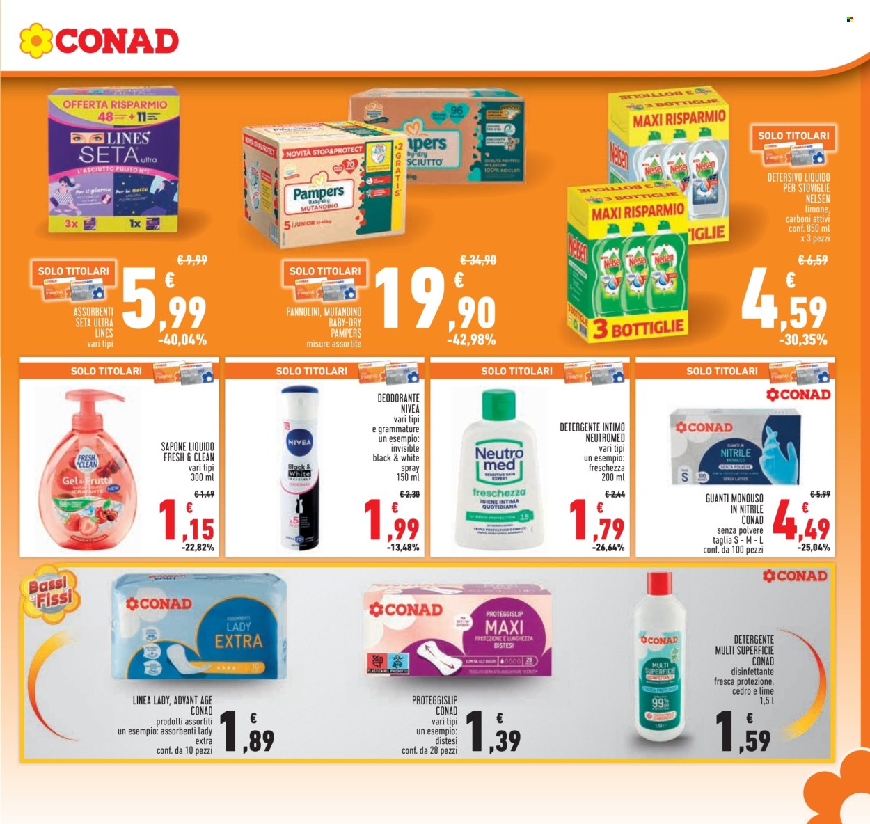 Volantino Conad - 8/5/2025 - 21/5/2025. Pagina 1
