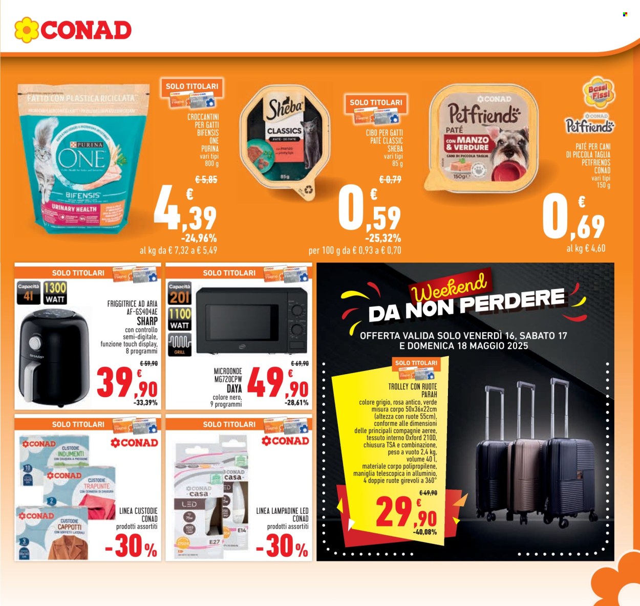 Volantino Conad - 8/5/2025 - 21/5/2025. Pagina 1