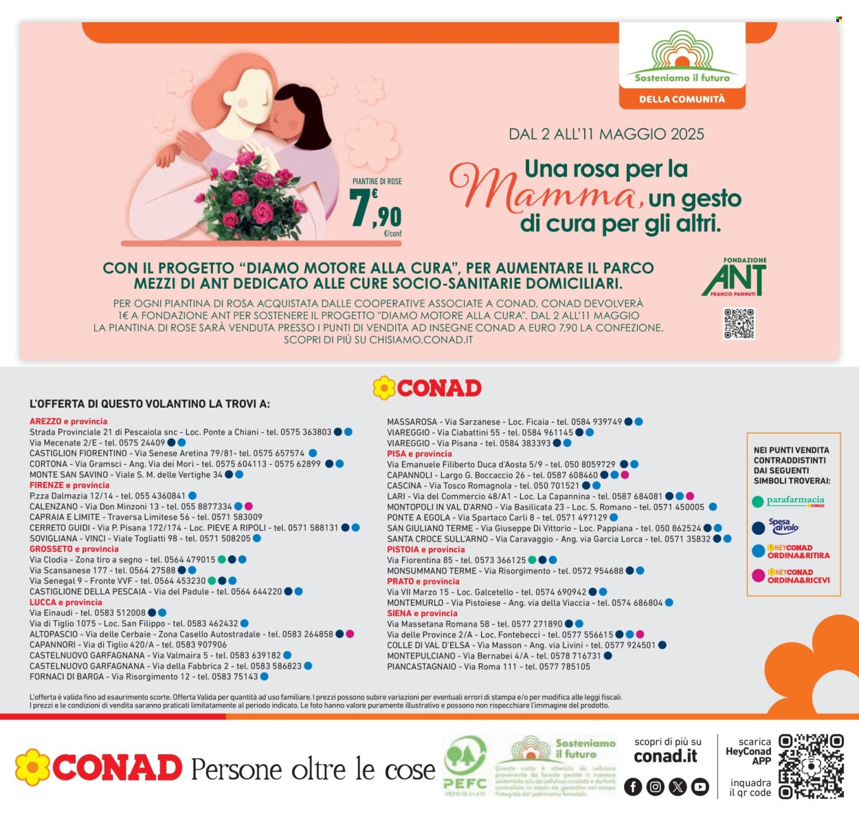 Volantino Conad - 8/5/2025 - 21/5/2025. Pagina 1