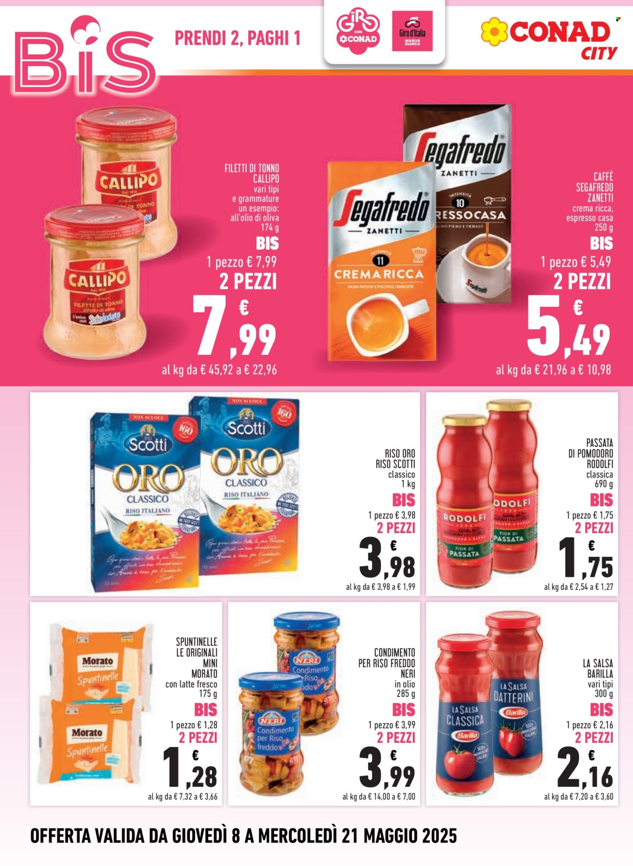 Volantino Conad - 8/5/2025 - 21/5/2025. Pagina 1