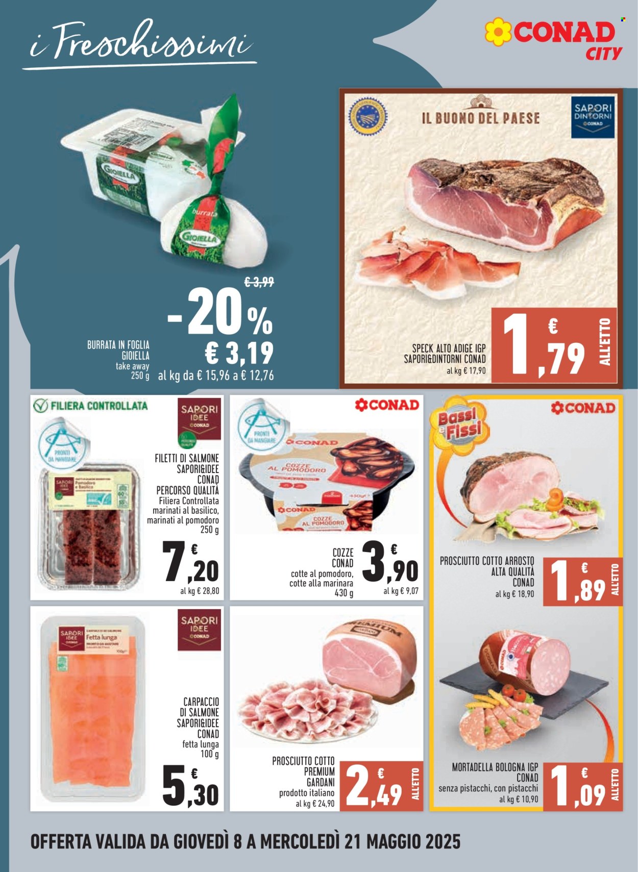 Volantino Conad - 8/5/2025 - 21/5/2025. Pagina 1