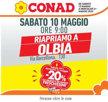 Volantino Conad - 10/5/2025 - 21/5/2025.