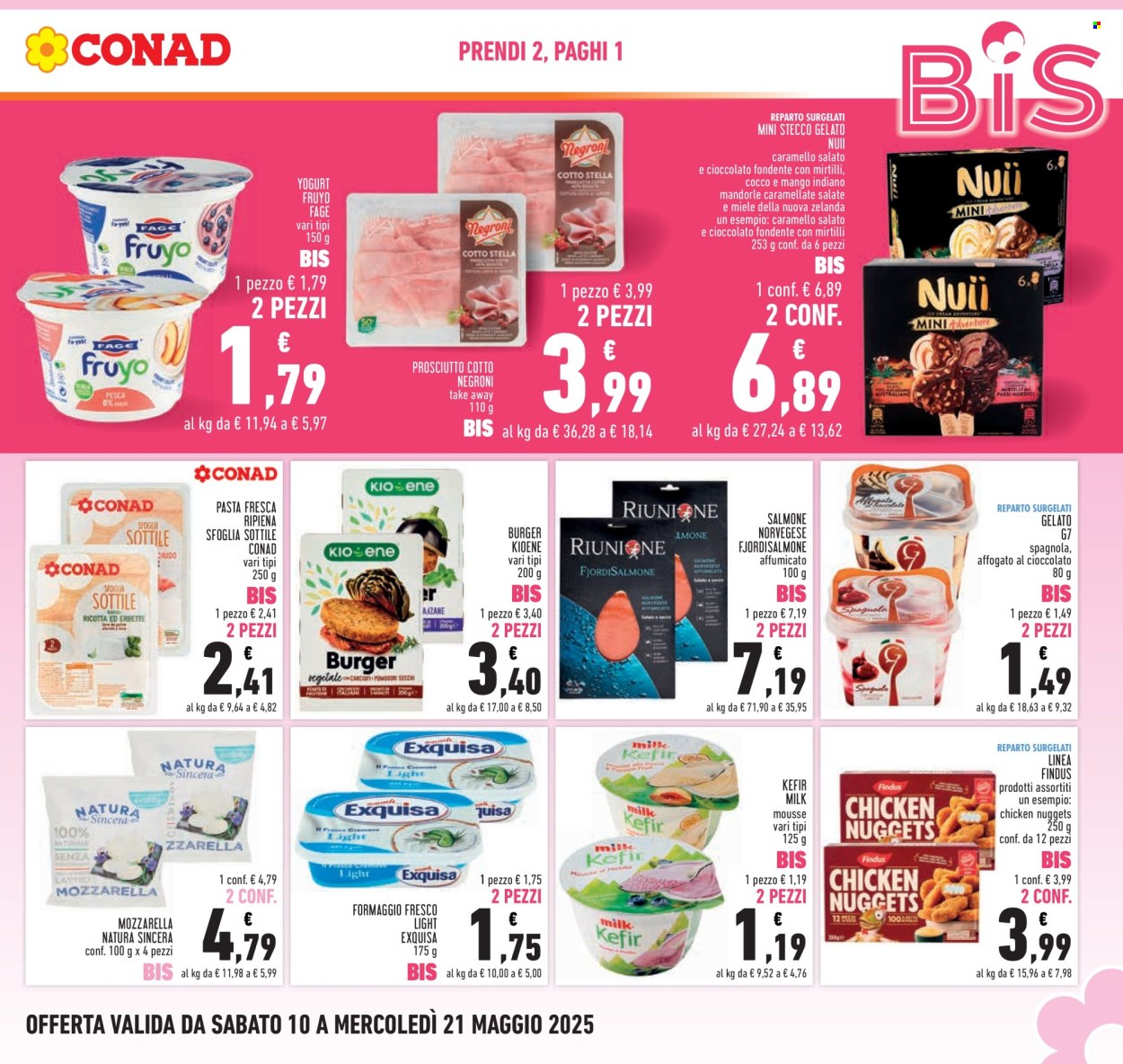 Volantino Conad - 10/5/2025 - 21/5/2025. Pagina 1