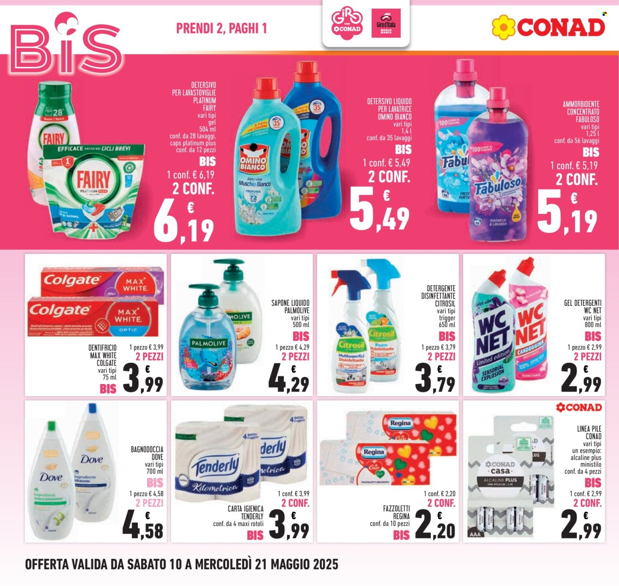 Volantino Conad - 10/5/2025 - 21/5/2025. Pagina 1