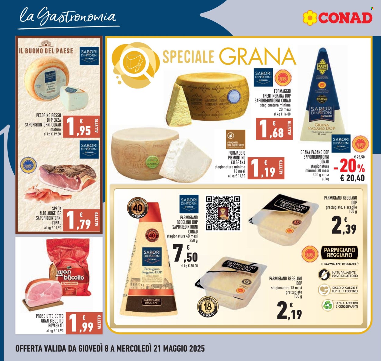 Volantino Conad - 8/5/2025 - 21/5/2025. Pagina 1