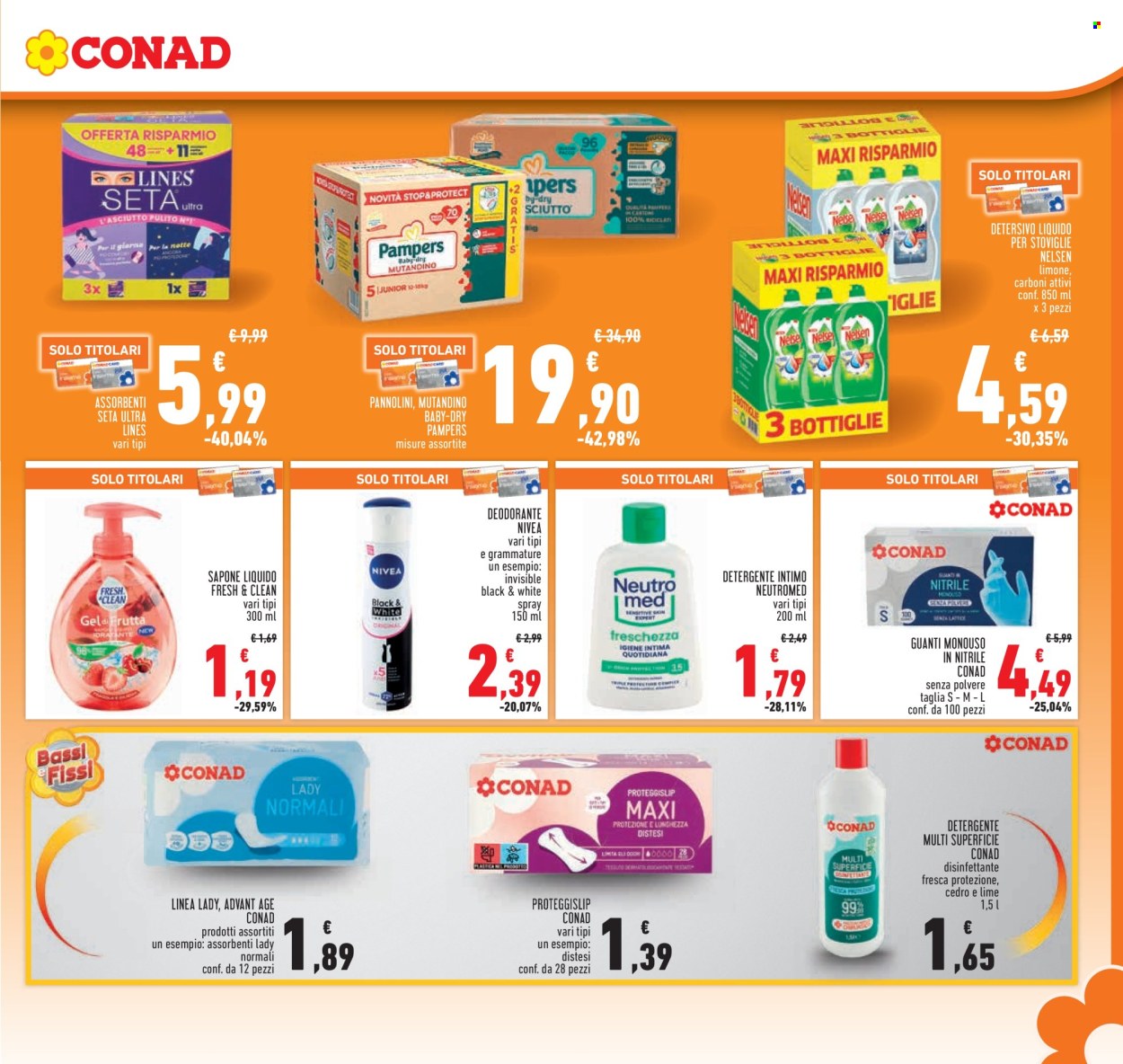 Volantino Conad - 8/5/2025 - 21/5/2025. Pagina 1