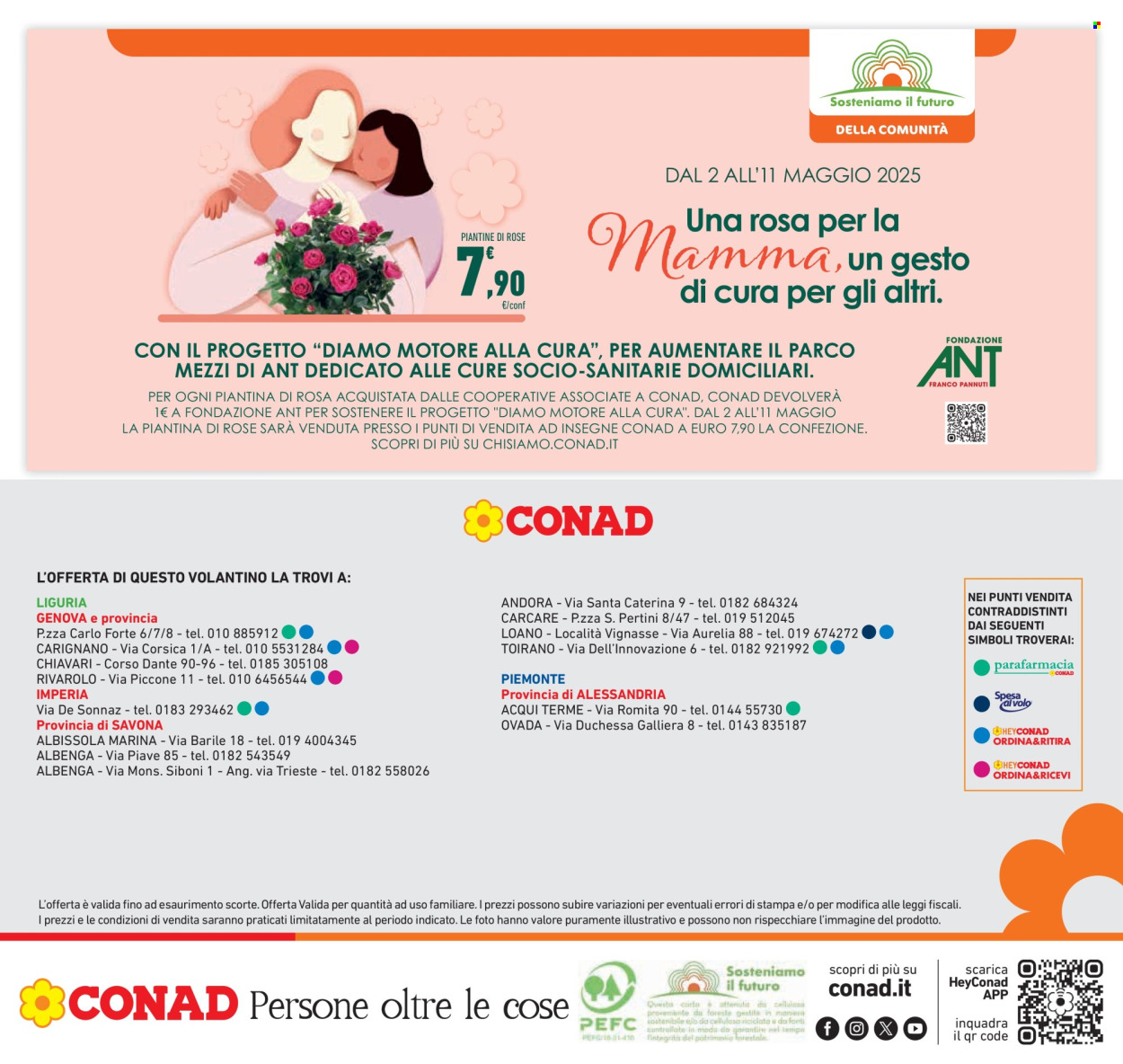 Volantino Conad - 8/5/2025 - 21/5/2025. Pagina 1