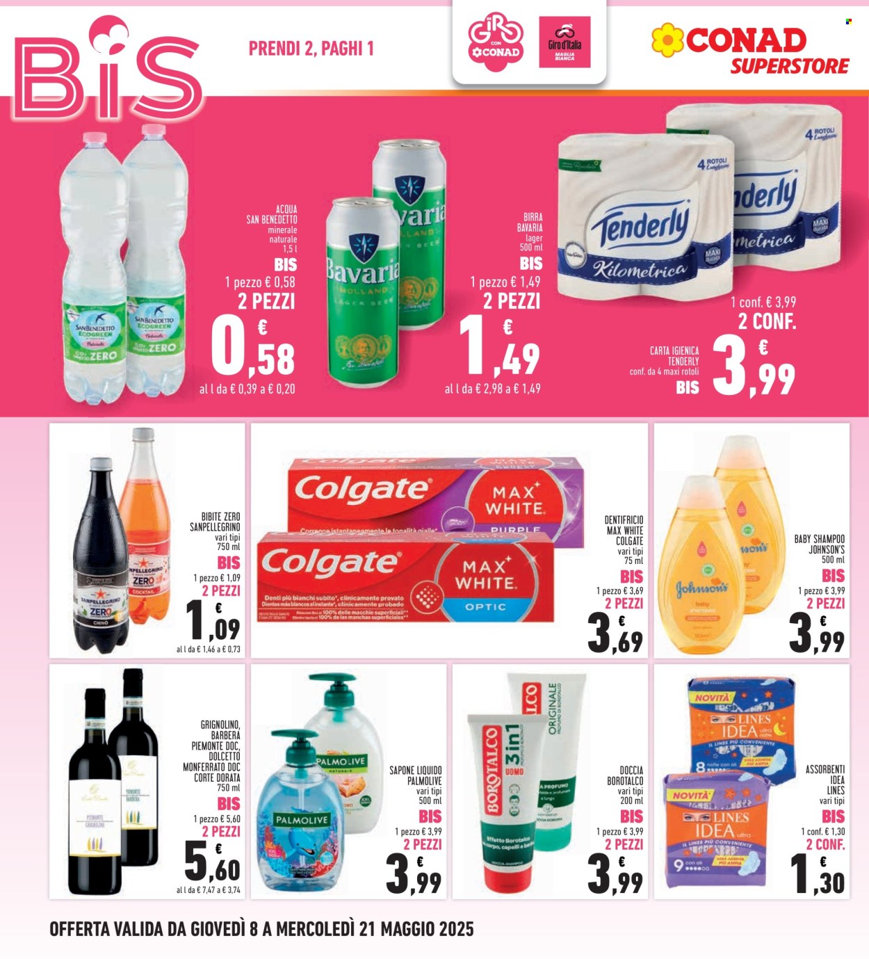 Volantino Conad - 8/5/2025 - 21/5/2025. Pagina 1