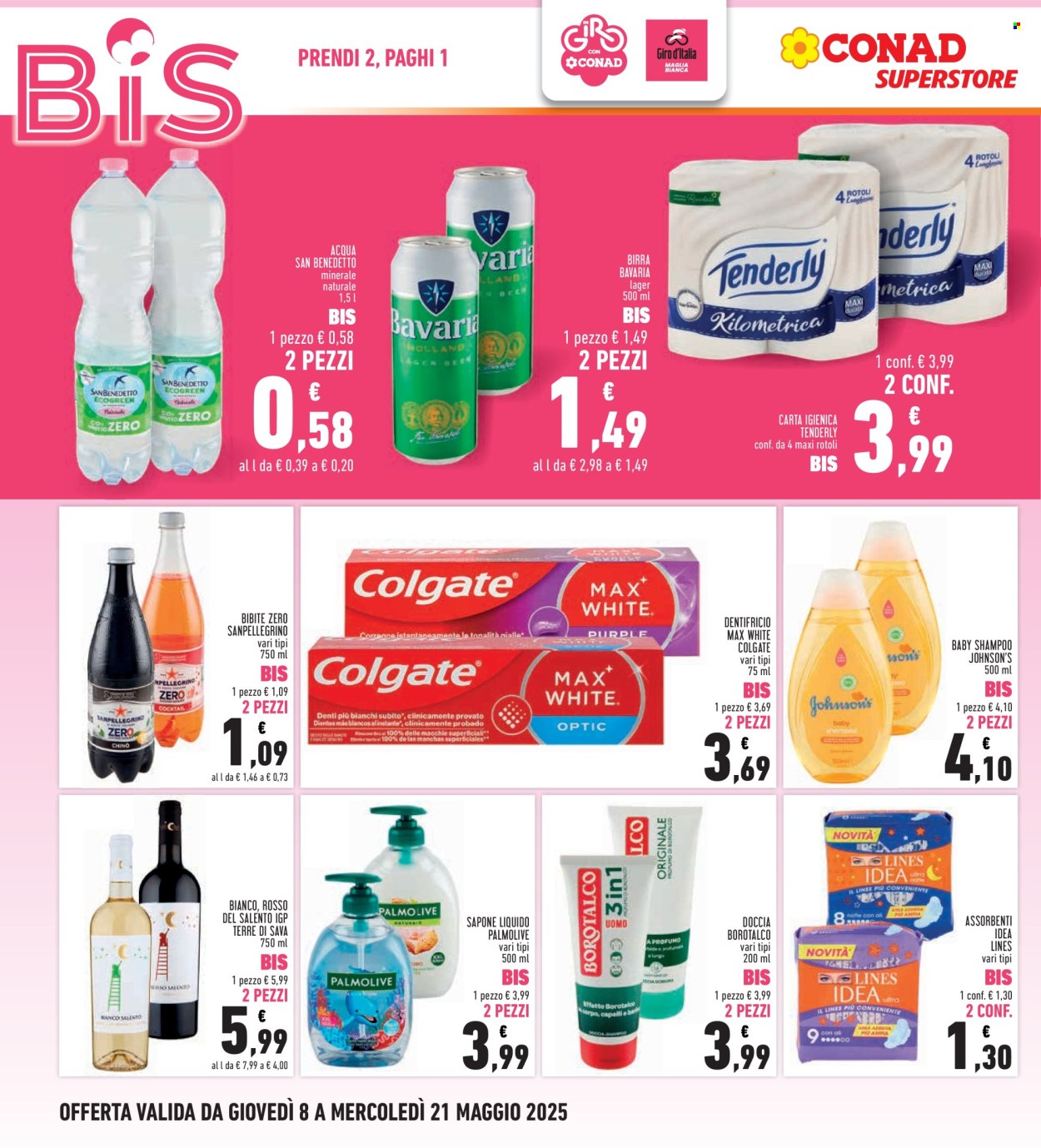 Volantino Conad Superstore - 8/5/2025 - 21/5/2025. Pagina 1