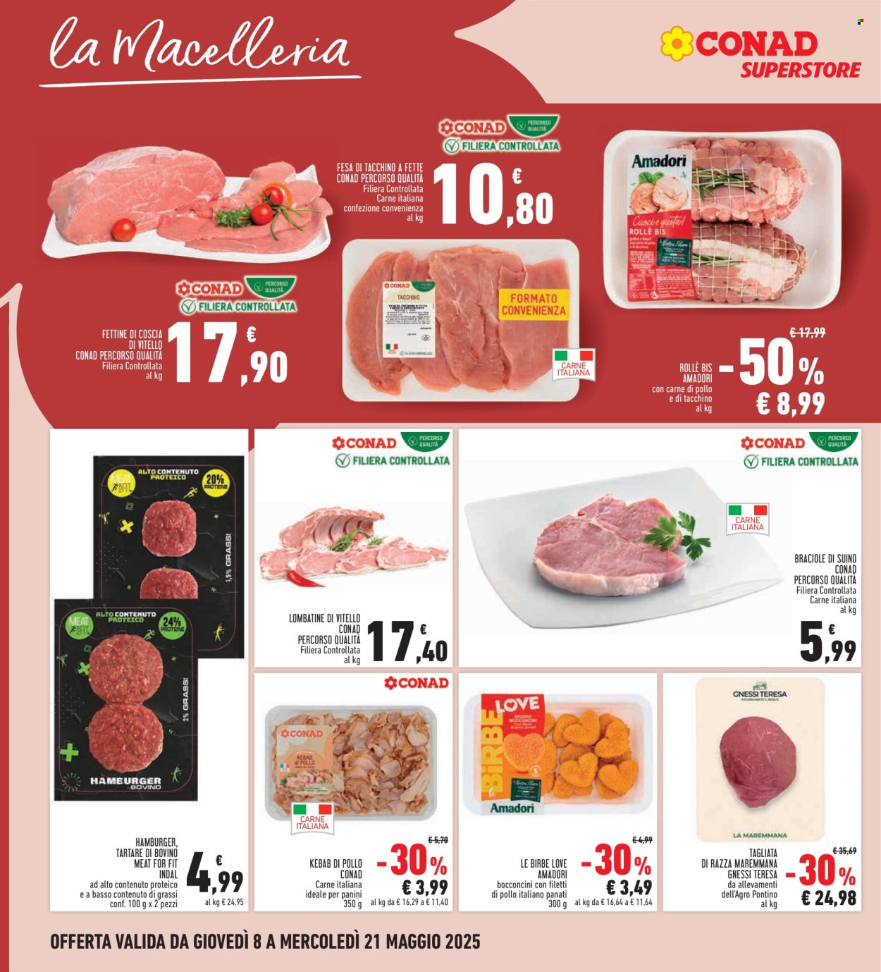 Volantino Conad - 8/5/2025 - 21/5/2025. Pagina 1