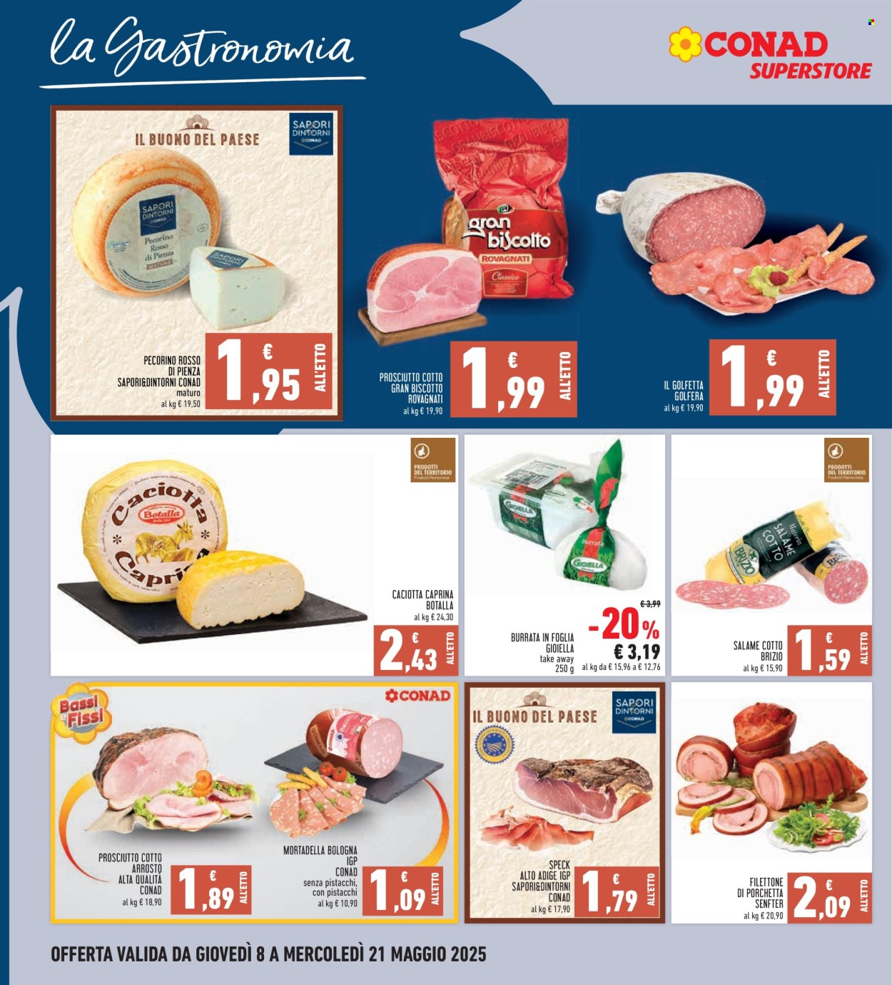 Volantino Conad - 8/5/2025 - 21/5/2025. Pagina 1