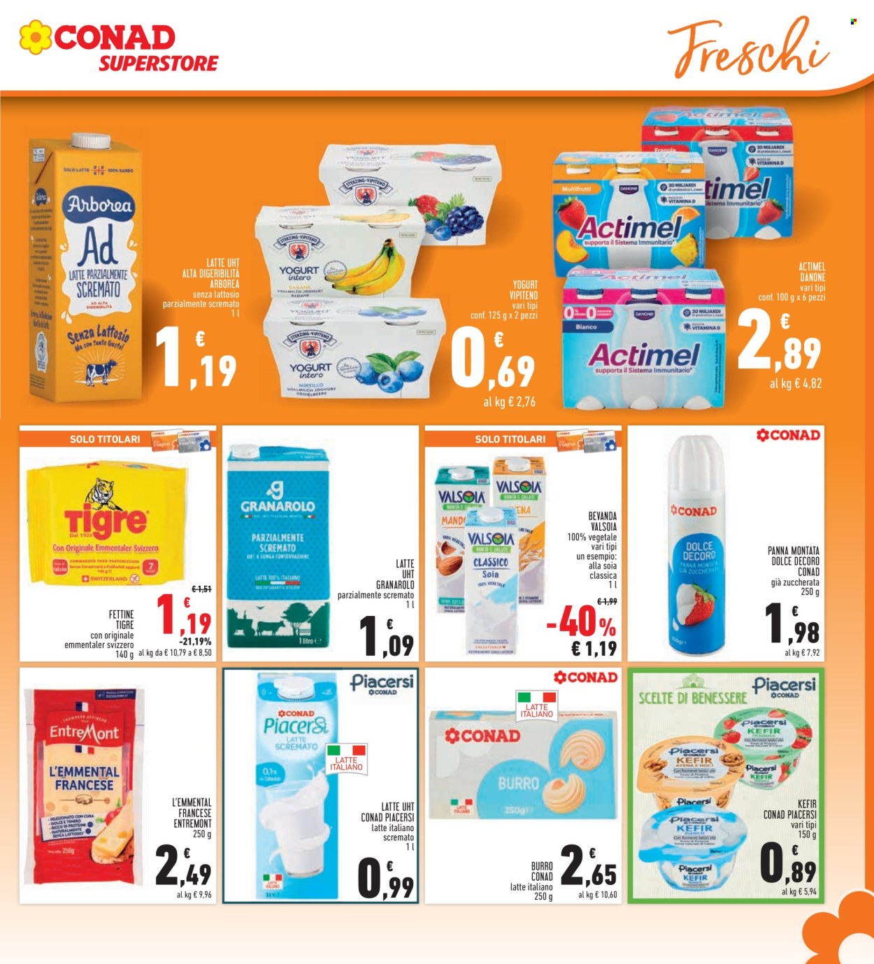 Volantino Conad - 8/5/2025 - 21/5/2025. Pagina 1