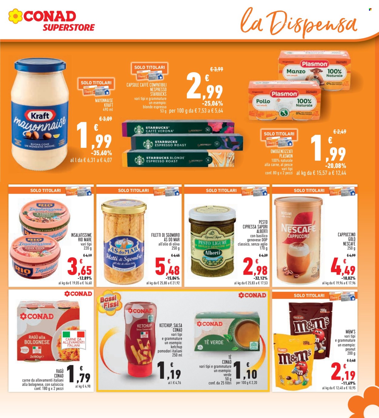 Volantino Conad - 8/5/2025 - 21/5/2025. Pagina 1