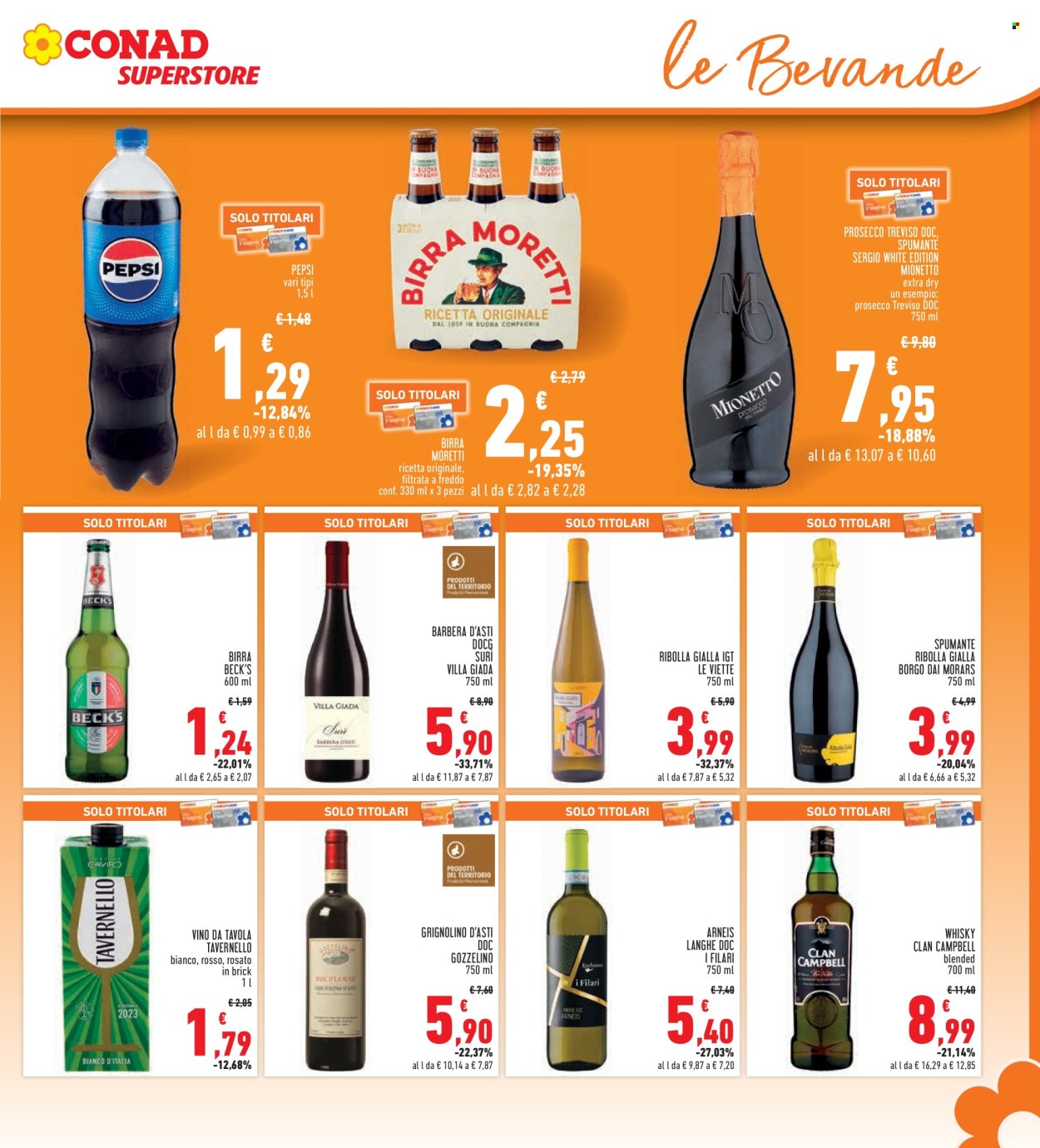 Volantino Conad - 8/5/2025 - 21/5/2025. Pagina 1