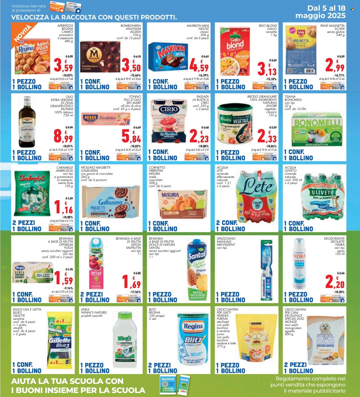 Volantino Conad - 8/5/2025 - 21/5/2025. Pagina 1