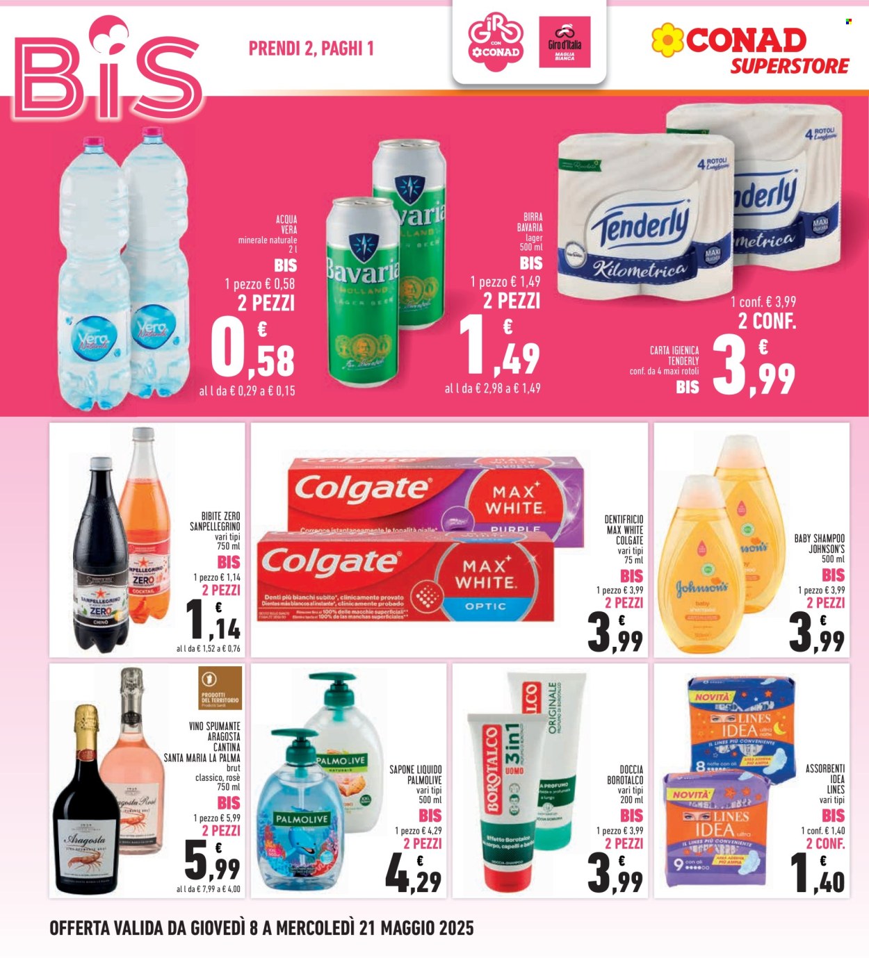Volantino Conad - 8/5/2025 - 21/5/2025. Pagina 1