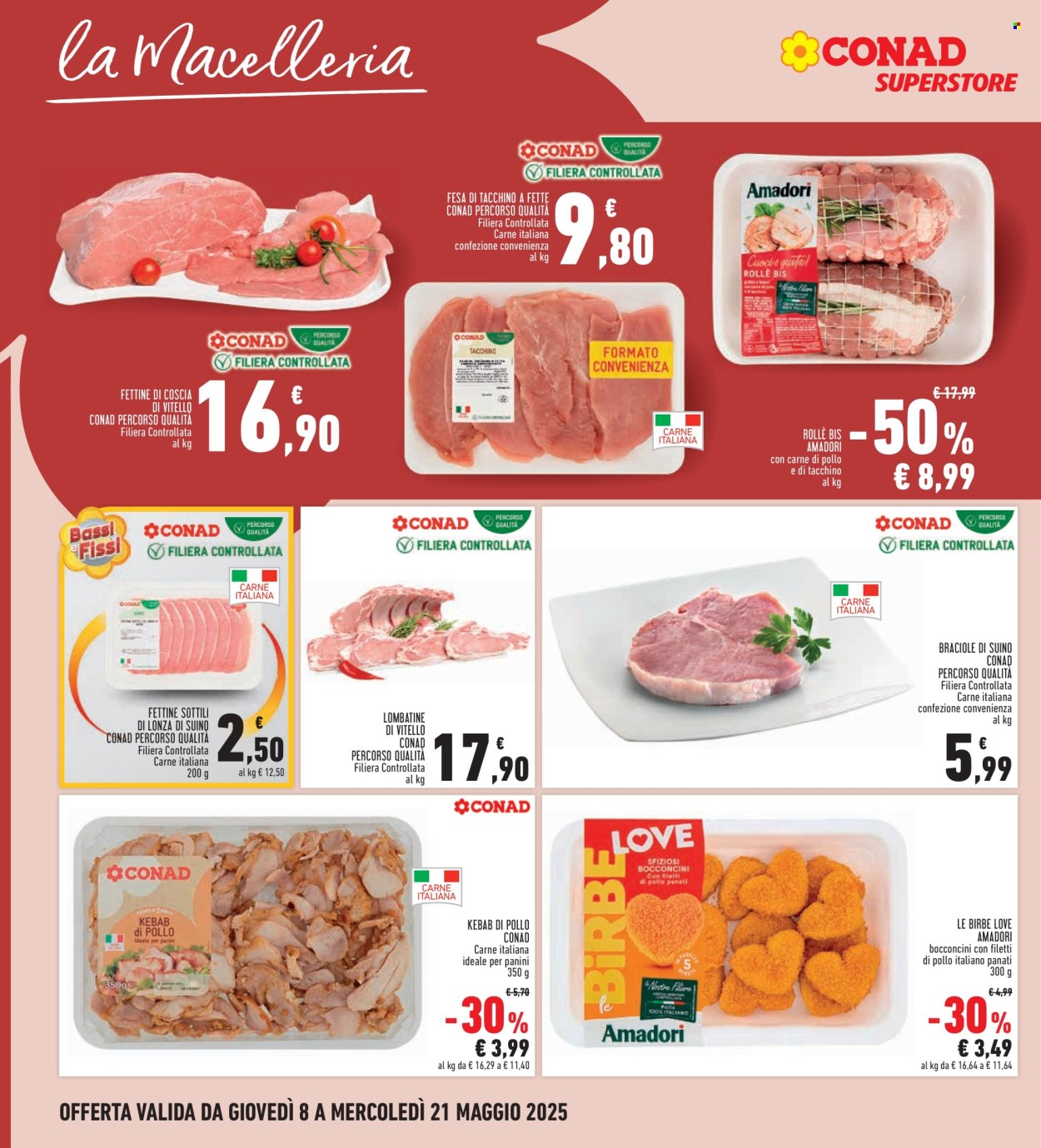 Volantino Conad - 8/5/2025 - 21/5/2025. Pagina 1