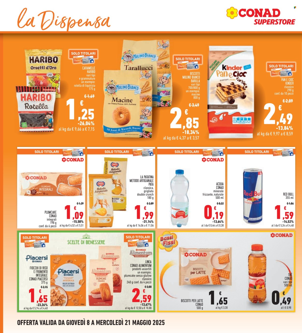 Volantino Conad - 8/5/2025 - 21/5/2025. Pagina 1