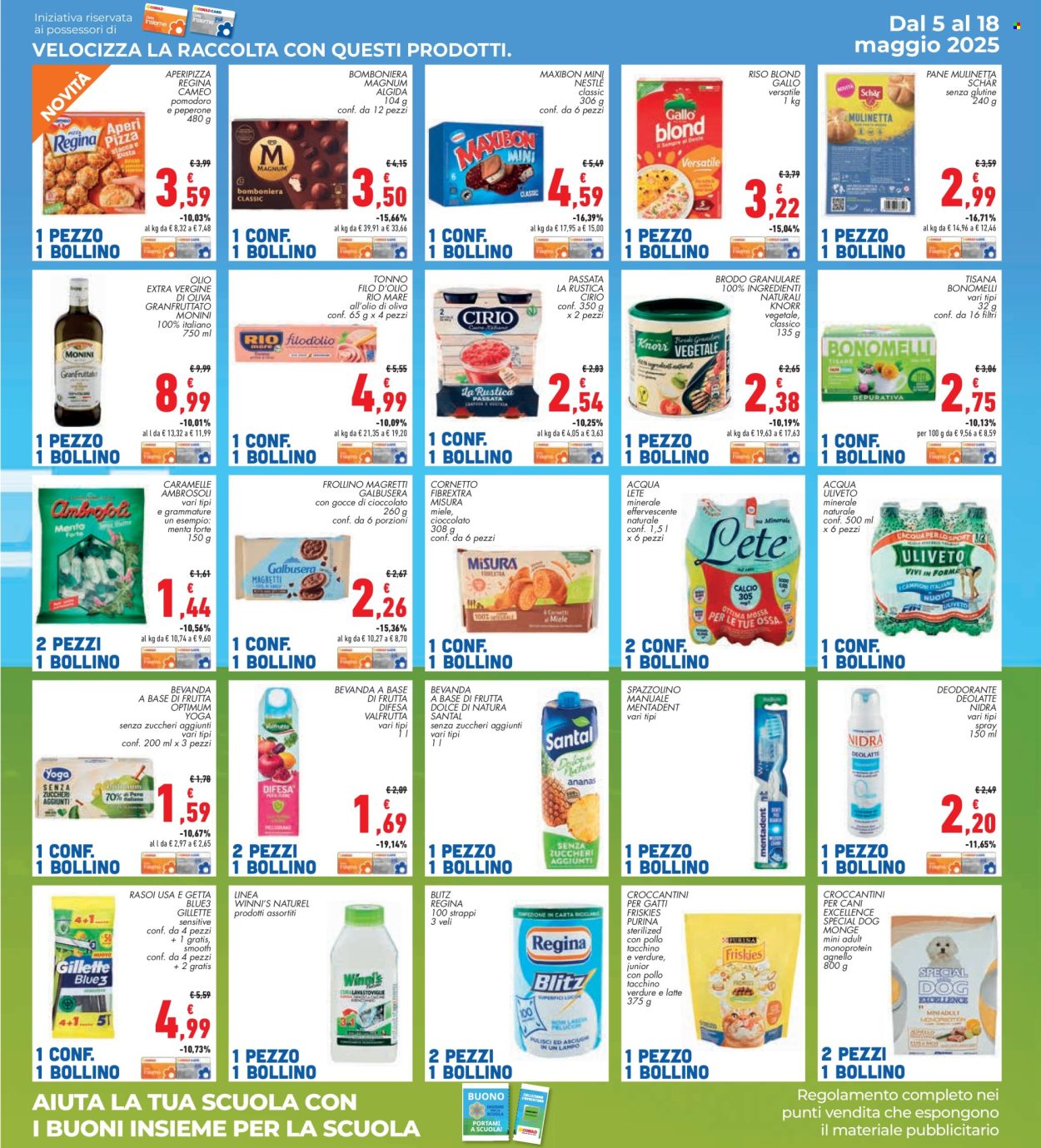 Volantino Conad - 8/5/2025 - 21/5/2025. Pagina 1