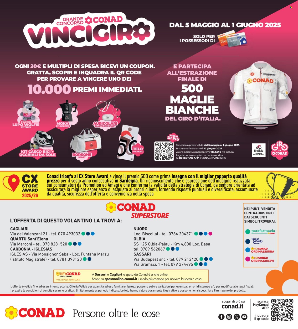 Volantino Conad - 8/5/2025 - 21/5/2025. Pagina 1