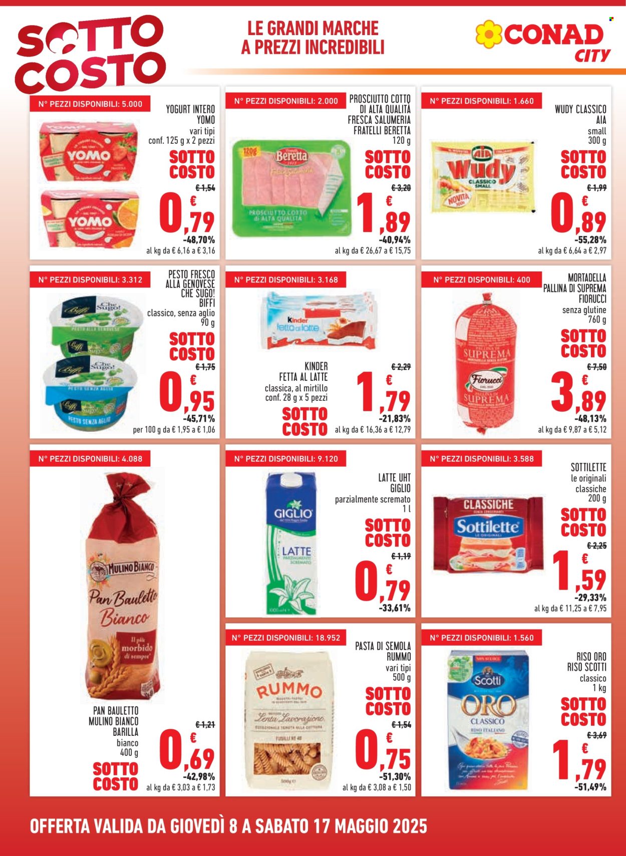 Volantino Conad - 8/5/2025 - 17/5/2025. Pagina 1