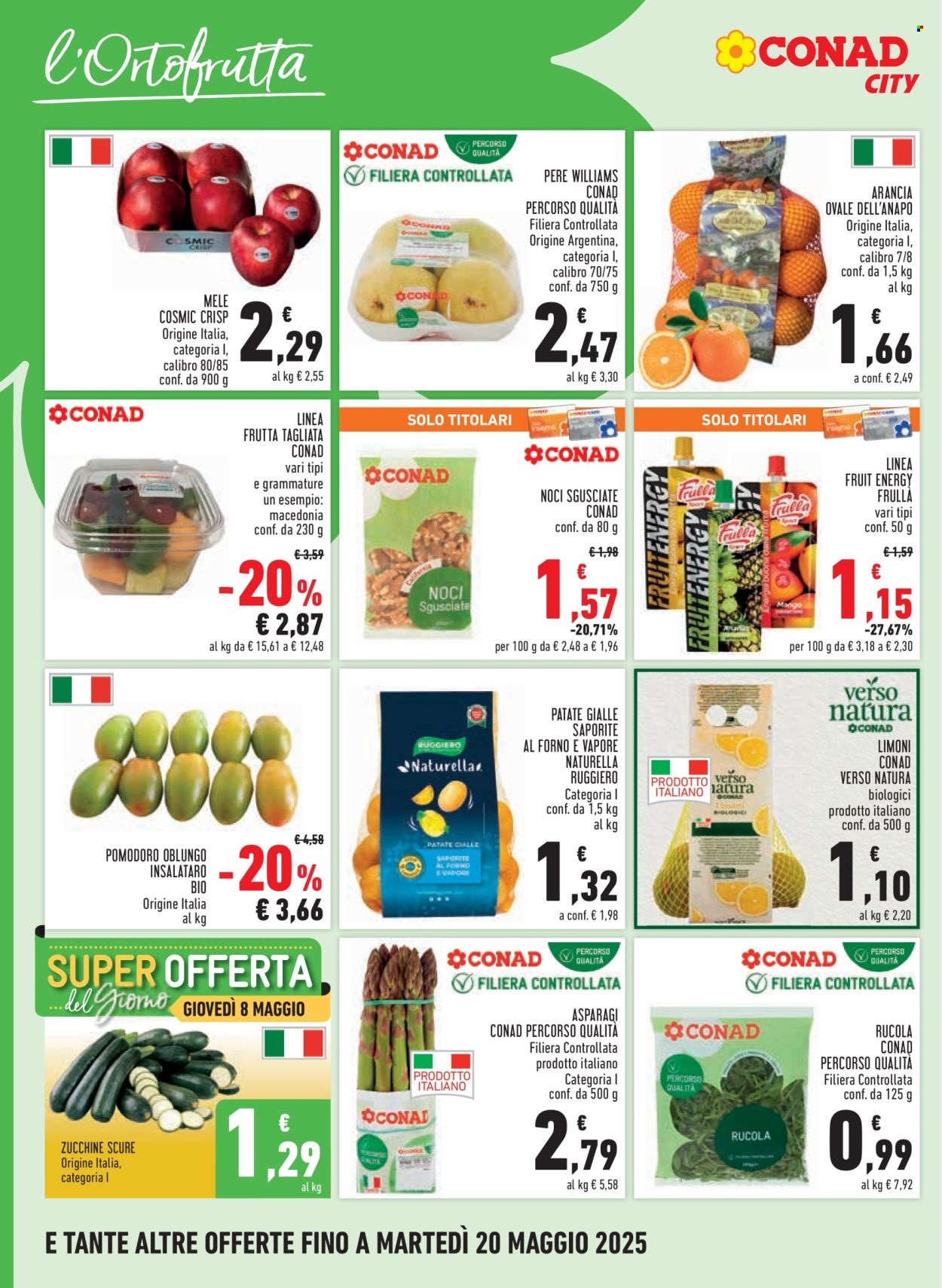 Volantino Conad - 8/5/2025 - 17/5/2025. Pagina 1
