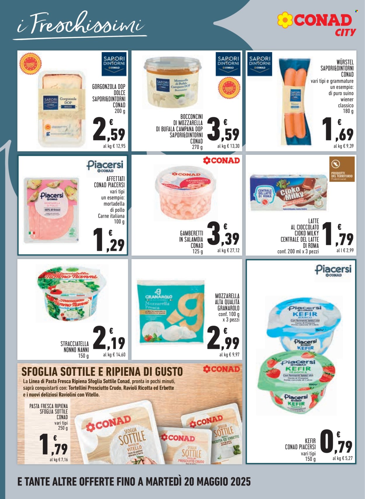 Volantino Conad - 8/5/2025 - 17/5/2025. Pagina 1