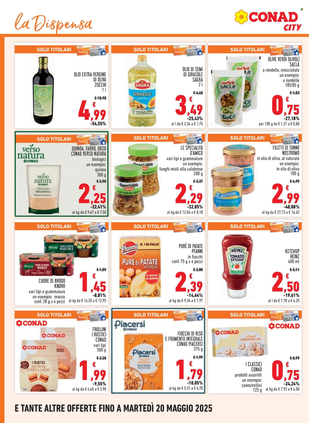 Volantino Conad - 8/5/2025 - 17/5/2025. Pagina 1