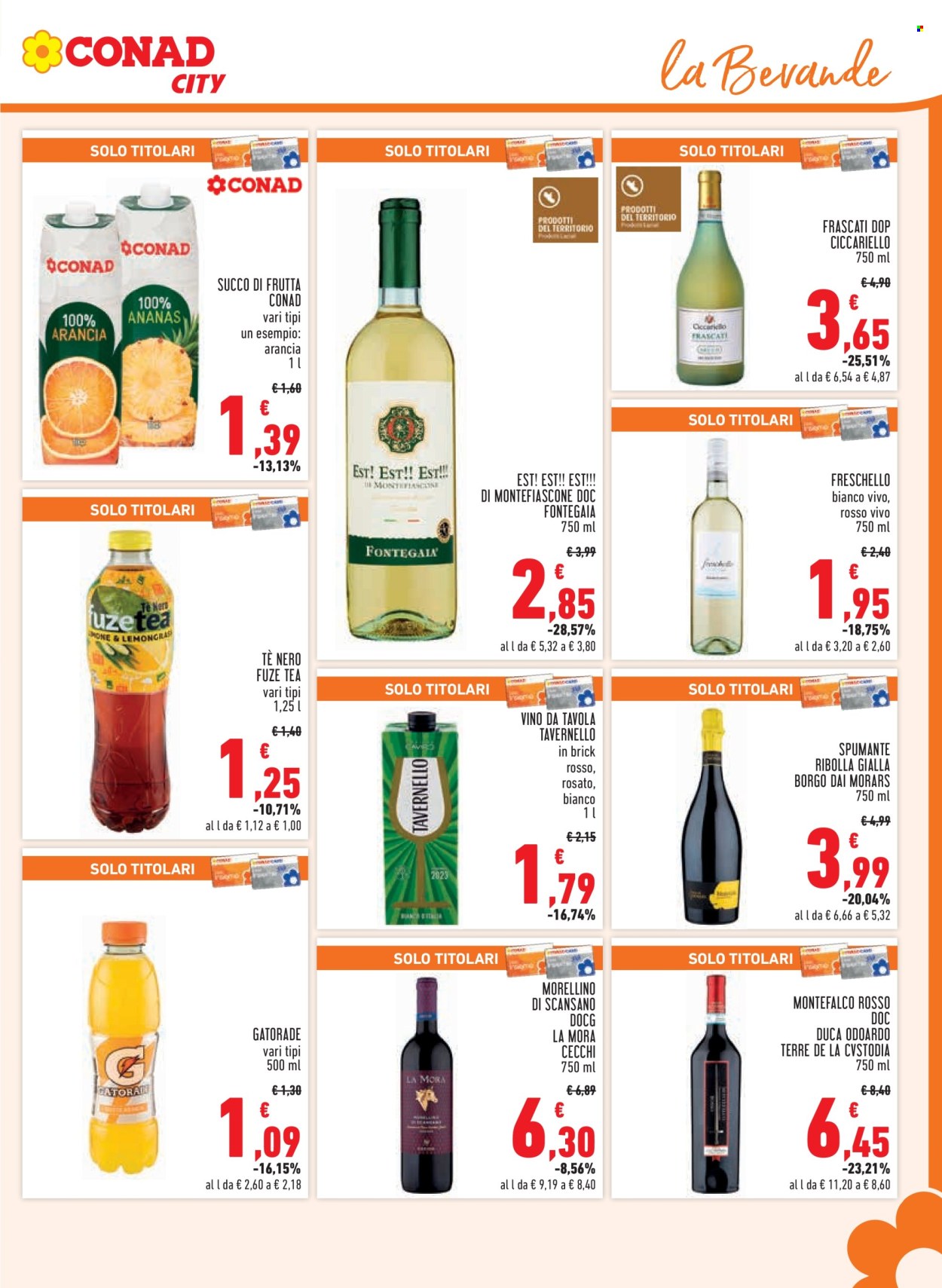 Volantino Conad - 8/5/2025 - 17/5/2025. Pagina 1
