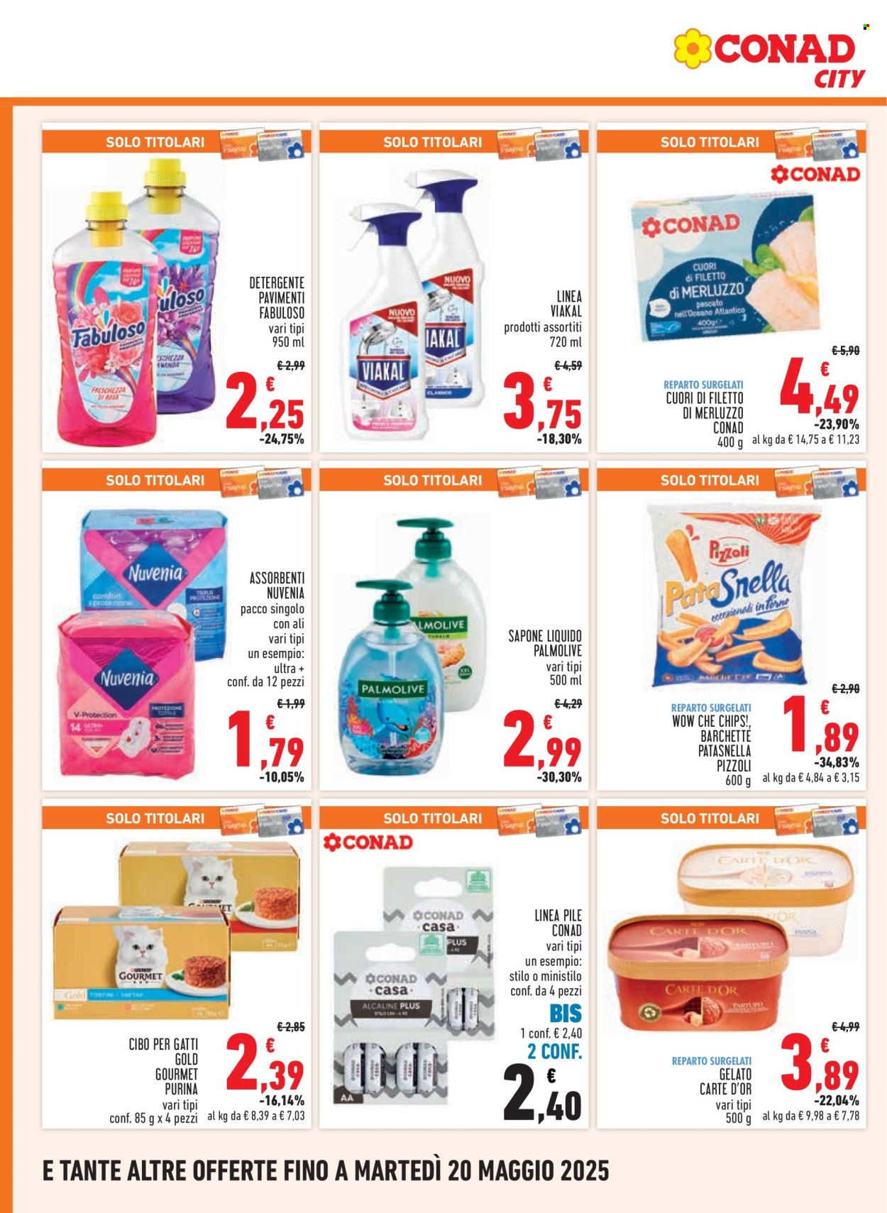 Volantino Conad - 8/5/2025 - 17/5/2025. Pagina 1