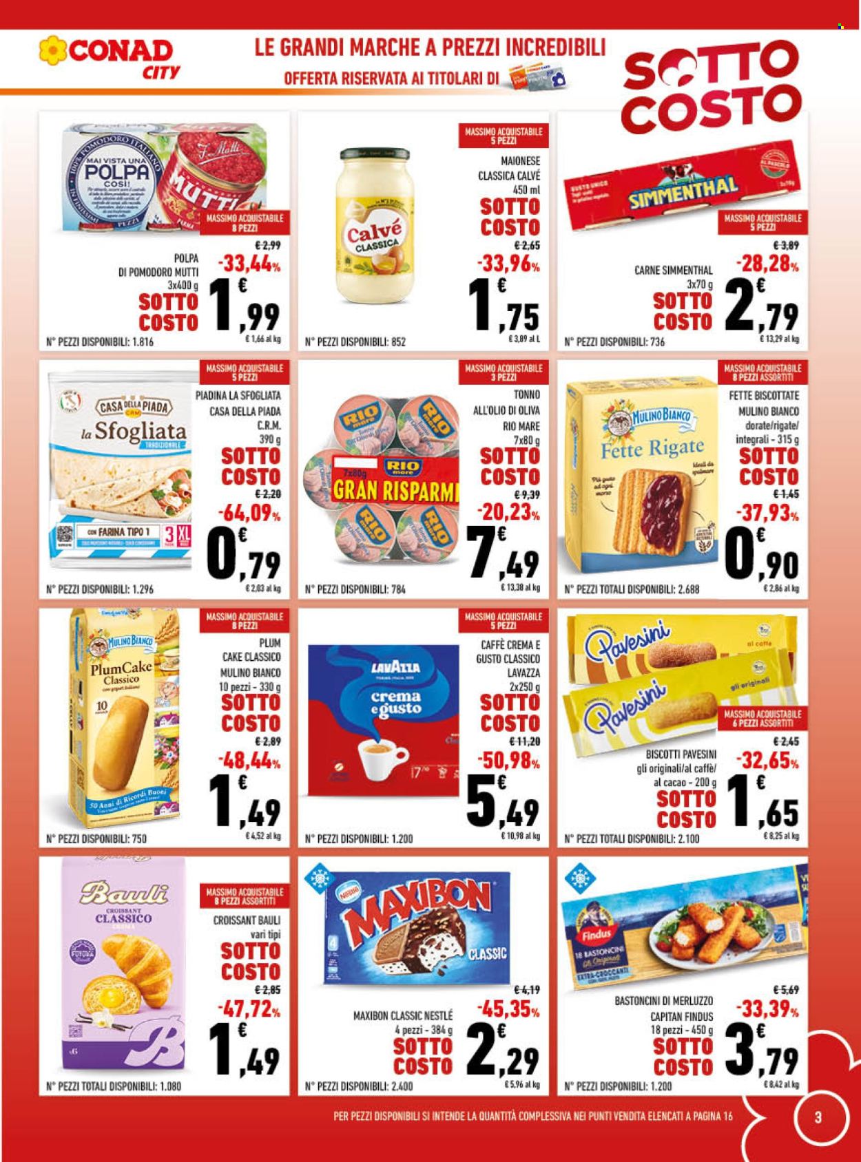 Volantino Conad - 8/5/2025 - 17/5/2025. Pagina 1