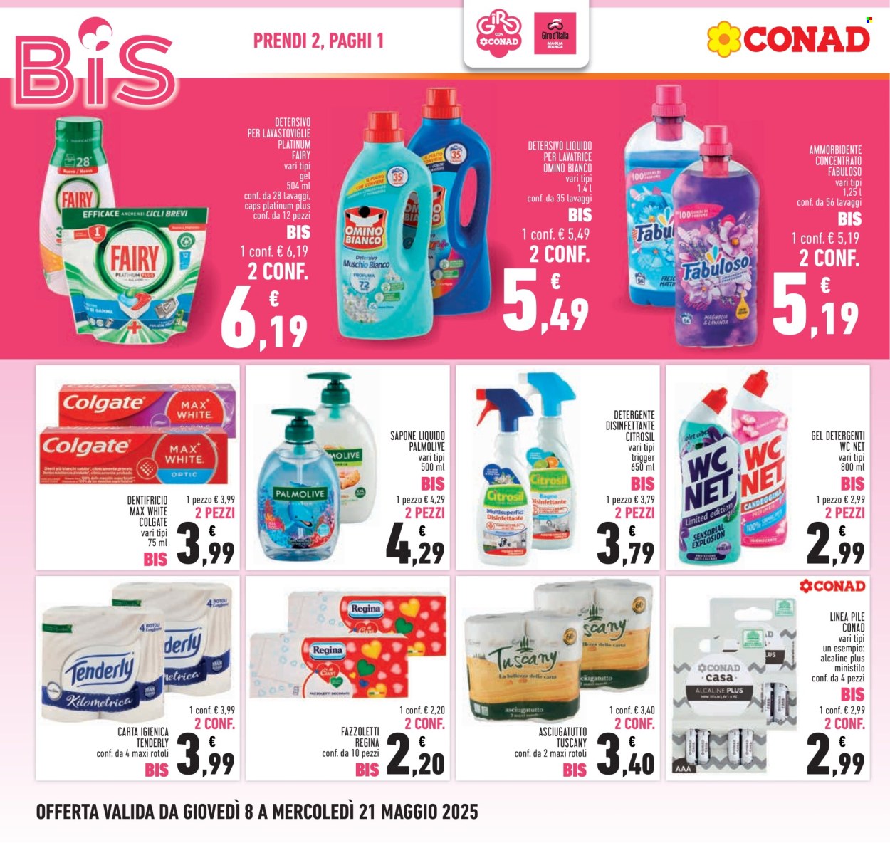 Volantino Conad - 8/5/2025 - 21/5/2025. Pagina 1