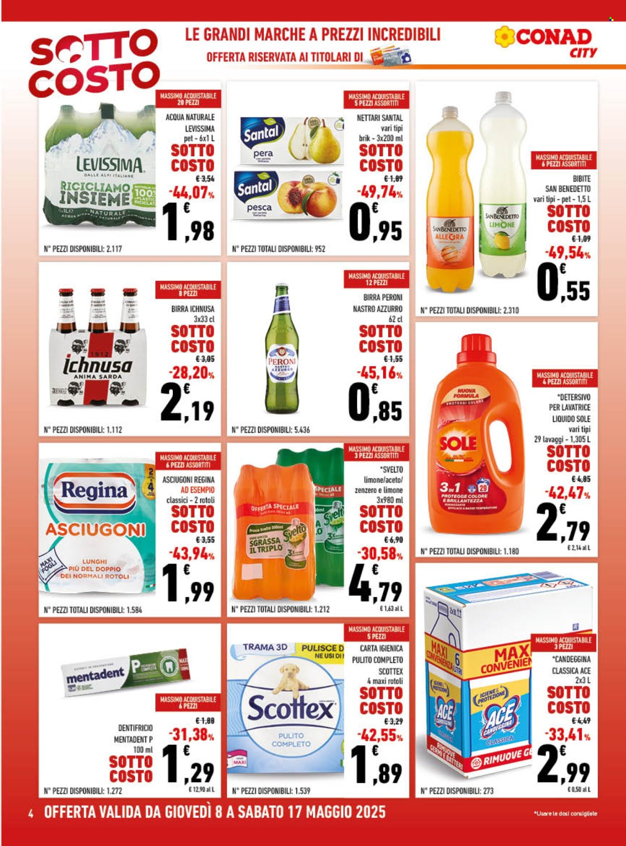 Volantino Conad - 8/5/2025 - 17/5/2025. Pagina 1
