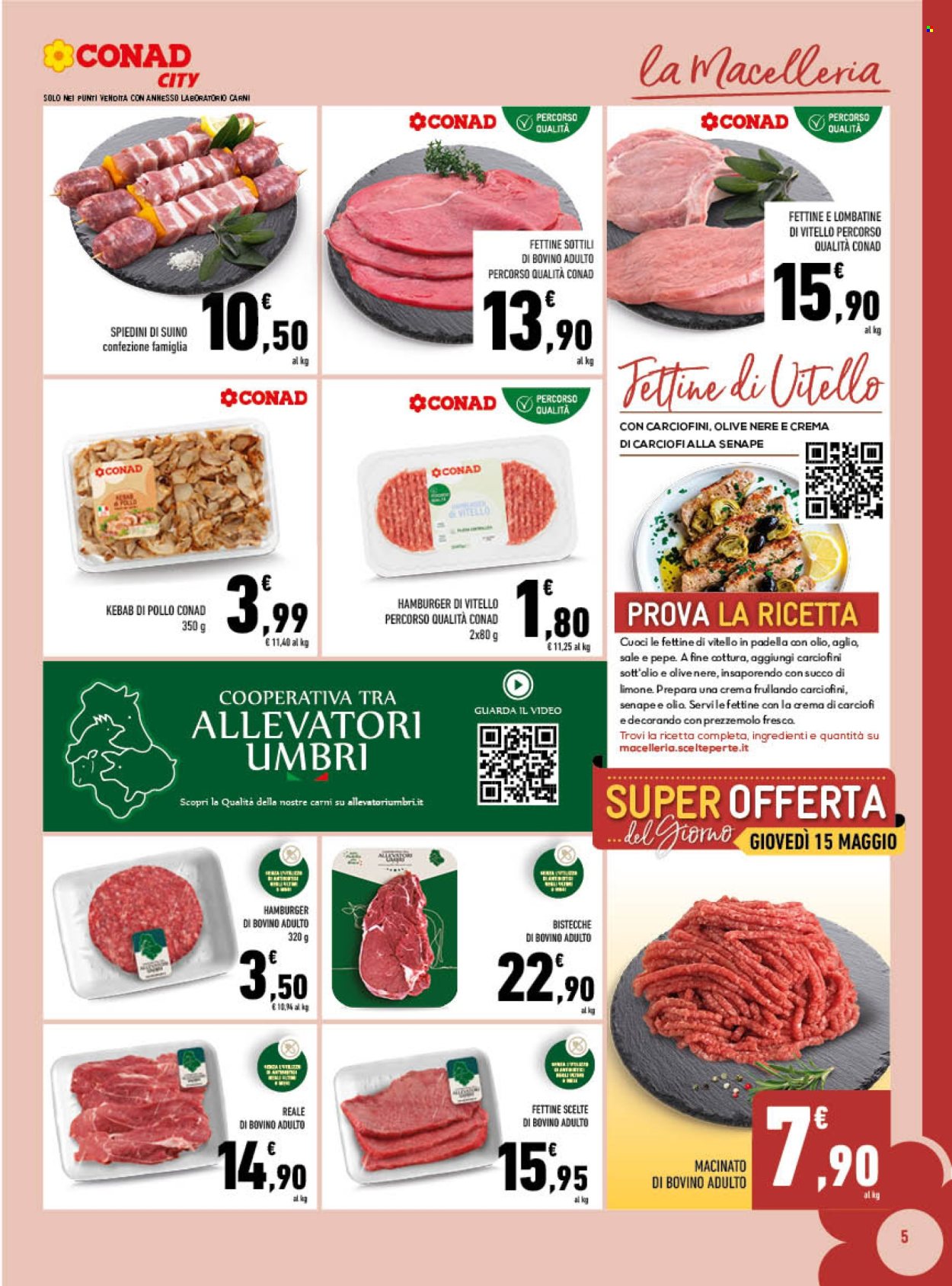 Volantino Conad - 8/5/2025 - 17/5/2025. Pagina 1