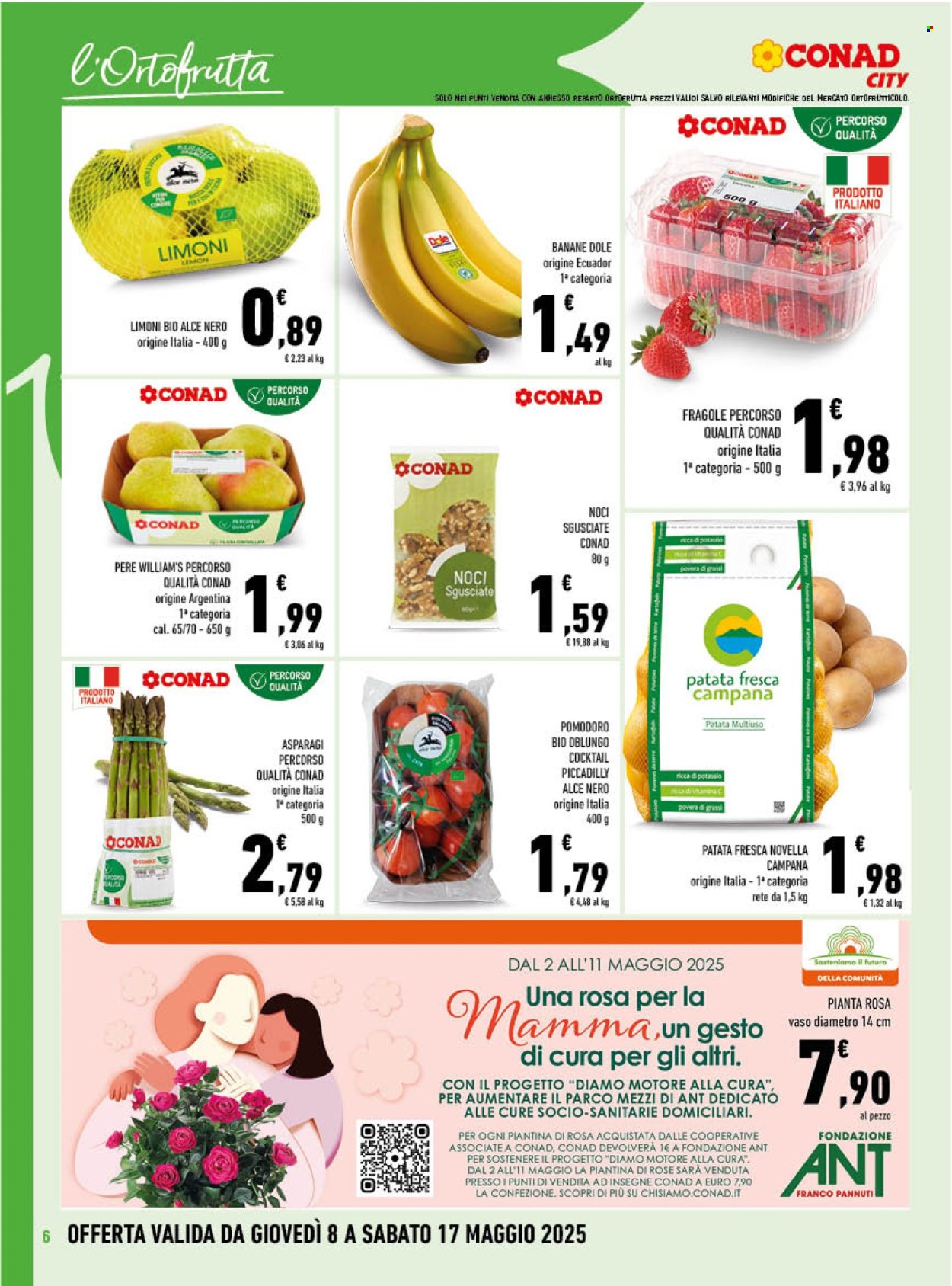 Volantino Conad - 8/5/2025 - 17/5/2025. Pagina 1