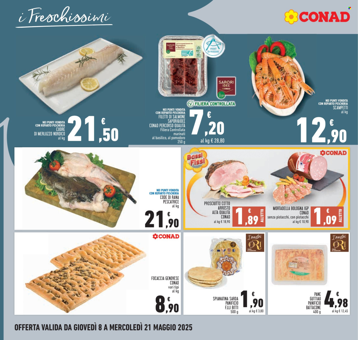 Volantino Conad - 8/5/2025 - 21/5/2025. Pagina 1