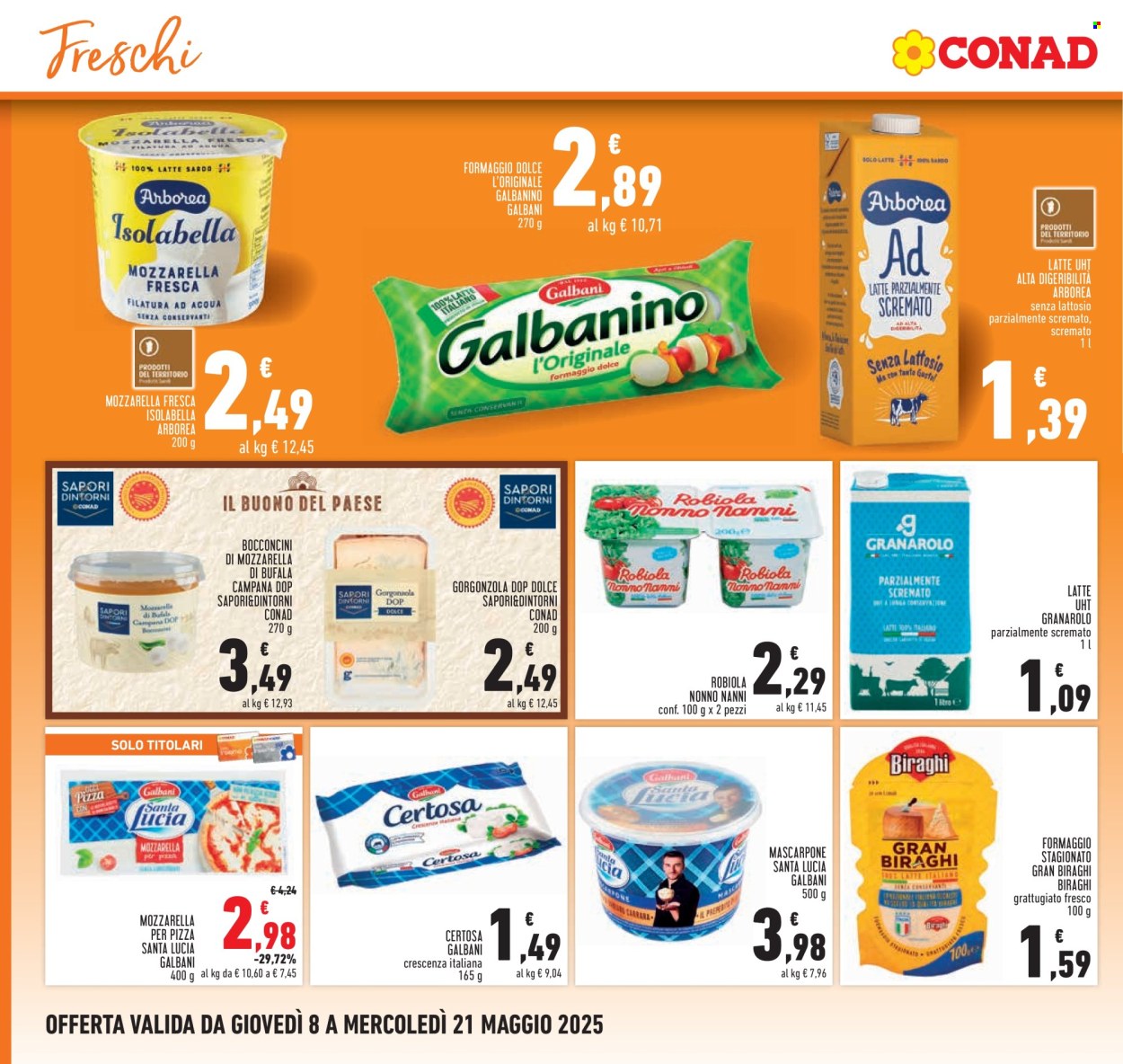 Volantino Conad - 8/5/2025 - 21/5/2025. Pagina 1