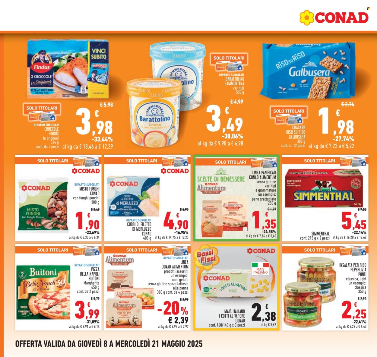 Volantino Conad - 8/5/2025 - 21/5/2025. Pagina 1